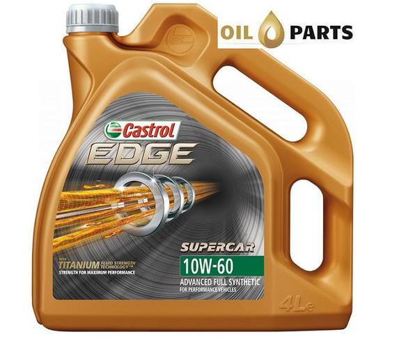 OLEJ CASTROL EDGE 10W60 SUPERCAR 4L