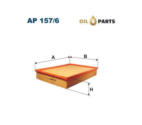 FILTR OLEJU FILTRON AP 157/6