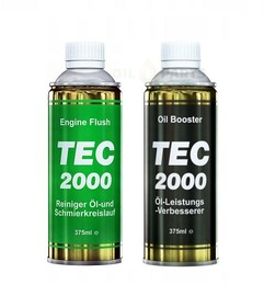 TEC 2000 ENGINE FLUSH I OIL BOOSTER