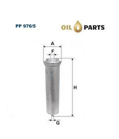 FILTR PALIWA FILTRON PP 976/5 BMW 3 E90 E92 