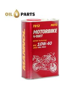 OLEJ MANNOL 10W40 MOTORBIKE ESTER 4T 4L