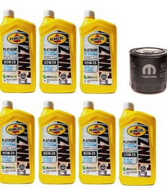 PENNZOIL  5W20 7QT + FILTR OLEJU  MOPAR MO-899 5.7 HEMI JEEP DODGE CHRYSLER