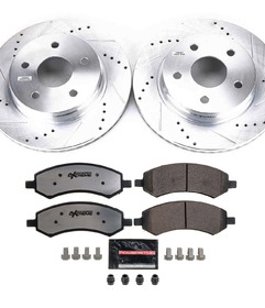 TARCZE KLOCKI PRZÓD POWERSTOP Z36 K2163-36 Z36-1084 AR8750XPR RAM 1500