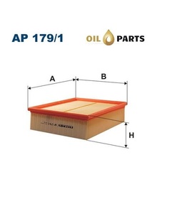 FILTR POWIETRZA FILTRON AP 179/1