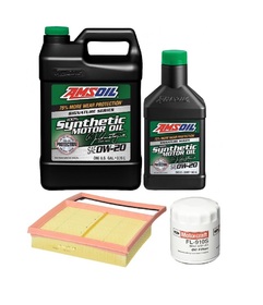 AMSOIL 0W20 ASM 4,7L + FILTRY FORD FUSION 2,0L HYBRID 2013-2020