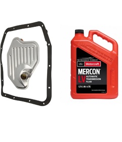 MOTORCRAFT MERCON LV 5QT + FILTR SKRZYNI BIEGÓW 4R70W 4R75W FORD