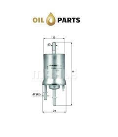 FILTR PALIWA KNECHT KL 572