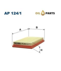 FILTR POWIETRZA FILTRON AP 124/1