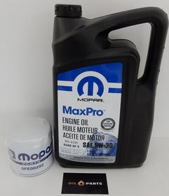 OLEJ MOPAR 5W30 5L + FILTR OLEJU