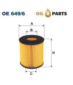 FILTR OLEJU FILTRON OE 649/6 BMW E46 316i 318i