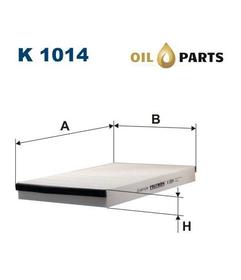 FILTR KABINOWY FILTRON K 1014