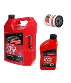 MOTORCRAFT 5W20 6QT + FILTR OLEJU K&N FORD MUSTANG 3.7L V6