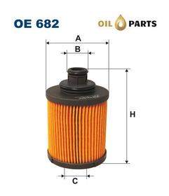 FILTR OLEJU FILTRON OE 682