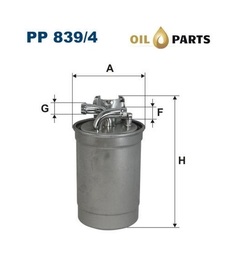 FILTR OLEJU FILTRON PP 839/4