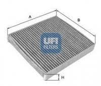 FILTR KABINOWY Z WĘGLEM UFI 54.273.00 TOYOTA COROLLA E12 AVENSIS T25