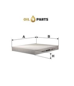 FILTR KABINOWY ZWYKŁY OPTIMA OP 643291 SEAT IBIZA