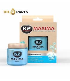 ZAPACH K2 MAXIMA OCEAN 50ML EKSKLUZYWNY W ŻELU DO AUTA I DOMU