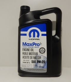 MOPAR 0W20 MAXPRO+ 5L 