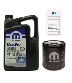 MOPAR 5W30 5L + FILTR OLEJU MO-409 CHRYSLER PT CRUISER 2008-2010 2.4L