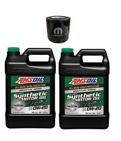 AMSOIL 0W20 7.56L + FILTR OLEJU MOPAR JEEP DODGE CHRYSLER 5.7L V8 HEMI