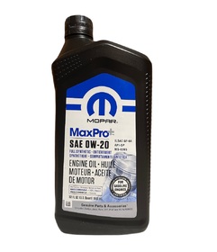 OLEJ SYNTETYCZNY MOPAR 0W20 1 QUART