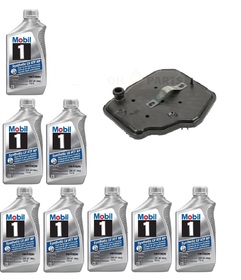 MOBIL 1 LV ATF HP 8QUART + FILTR SKRZYNI 8L45 8L90 CAMARO 6GEN. CORVETTE C7