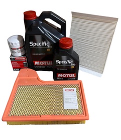MOTUL 5W30 6L + FILTRY FORD MUSTANG S550 2.3L ECOBOOST