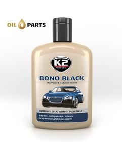 K2 BONO BLACK CZARNIDŁO DO PLASTIKÓW 200ML