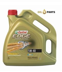 OLEJ CASTROL EDGE TURBO DIESEL 5W40 TITANIUM FST 5L