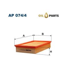 FILTR POWIETRZA FILTRON AP 074/4