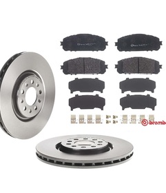 TARCZE KLOCKI PRZÓD BREMBO JEEP CHEROKEE KL