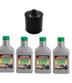 AMSOIL 15W60 3,78L V-TWIN  + FILTR OLEJU INDIAN SCOUT 2017-2025