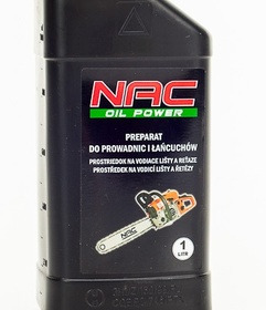 NAC OLEJ DO SMAROWANIA PROWADNIC I ŁAŃCUCHA PIŁ 1L