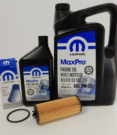 MOPAR 5W20 6L + FILTR OLEJU MO-744 PENTASTAR 3.6L 2011-2013