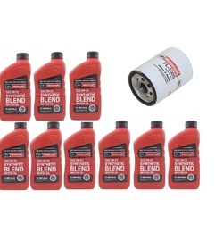 MOTORCRAFT 5W20 9QT + FILTR FL500S FORD F150 5.0 V8 2015-