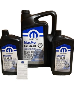 MOPAR 5W20 7L JEEP DODGE CHRYSLER