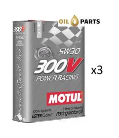 OLEJ MOTUL 300V POWER RACING 5W30 6L