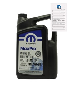 MOPAR 5W30 MAXPRO JEEP CHYSLER DODGE