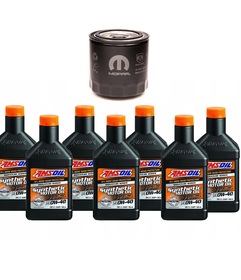 AMSOIL 0W40 SIGNATURE SERIES 7 X 0,946L + FILTR OLEJU MO-899 SRT 6.2 6.4