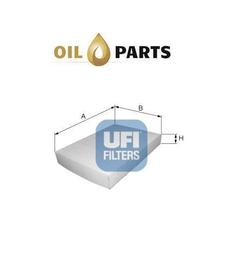 FILTR KABINOWY UFI AUDI 100 A6 C4 C5