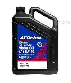 OLEJ ACDELCO 5W30 DEXOS 1 4.73L FULL SYNTHETIC 