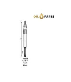 ŚWIECA ŻAROWA NGK D-POWER 24 Y-504J