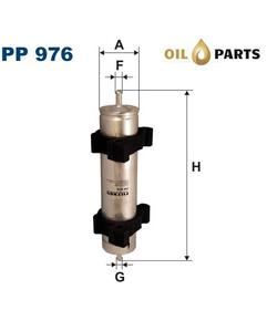 FILTR PALIWA FILTRON PP 976