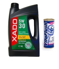 XADO ATOMIC OIL 5W30 504 507 4L + PŁUKANKA