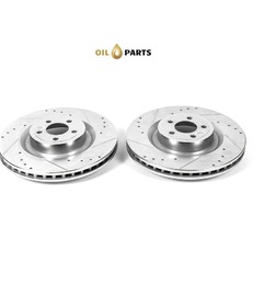 2015-2019 MUSTANG GT (6-TŁOCZKOWE) POWER STOP Z26 TARCZE HAMULCOWE PRZÓD
