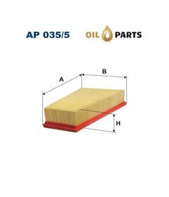 FILTR POWIETRZA FILTRON AP035/5