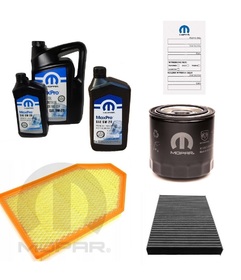 MOPAR 5W20 7L + FILTR MO-899 / MO-339 + 04861746AB + CO80004352