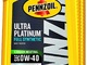 PENNZOIL 0W40 7QT + FILTRY DODGE CHARGER 6.4L SRT 2012-