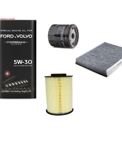 OLEJ 5W30 5L + FILTRY FORD FOCUS III 2011- 1.6