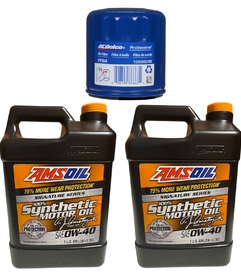 AMSOIL 0W40 7,56L + FILTR OLEJU ACDELCO Chevrolet CORVETTE C8 6.2L V8